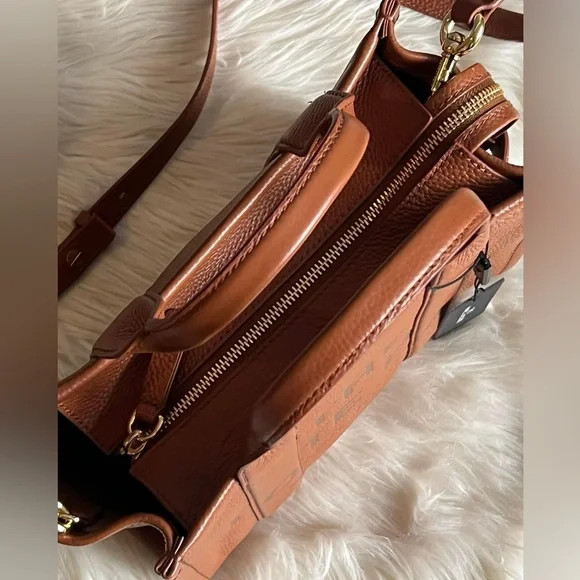 💰SOLD - H009L01SP21 - Marc Jacobs The Leather Small Tote Bag - Picture 9 of 16